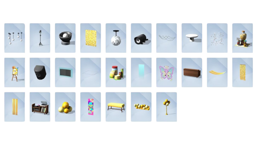 Sims 4 Partyzubehör Bild