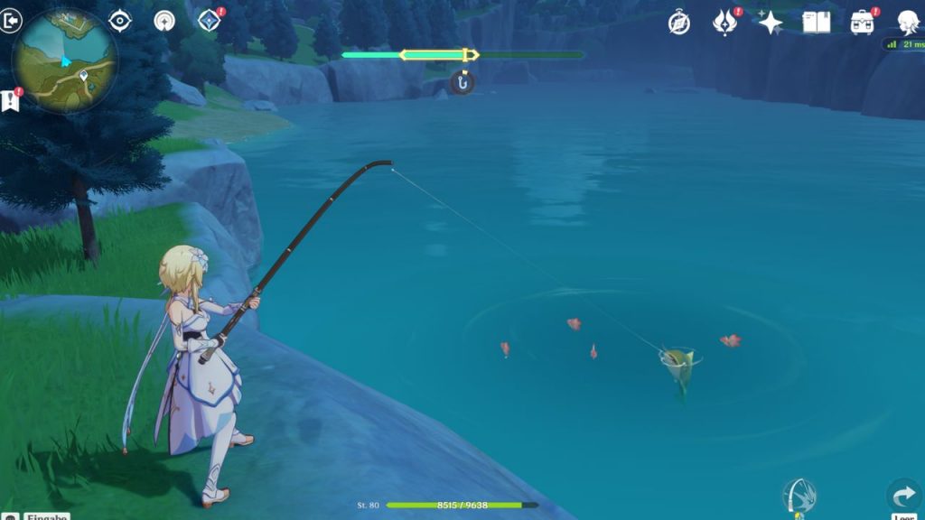 Genshin Impact Angeln