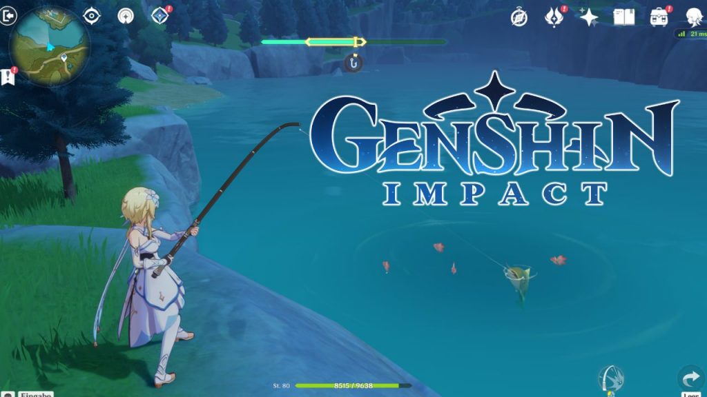 Genshin Angeln Titelbild