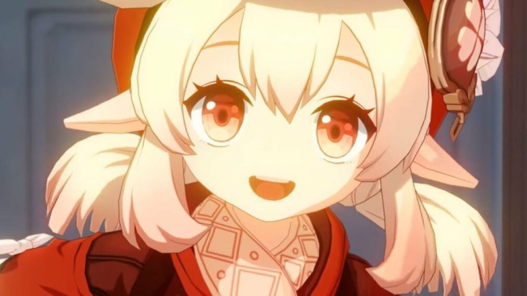 Klee Genshin Impact Happy Face